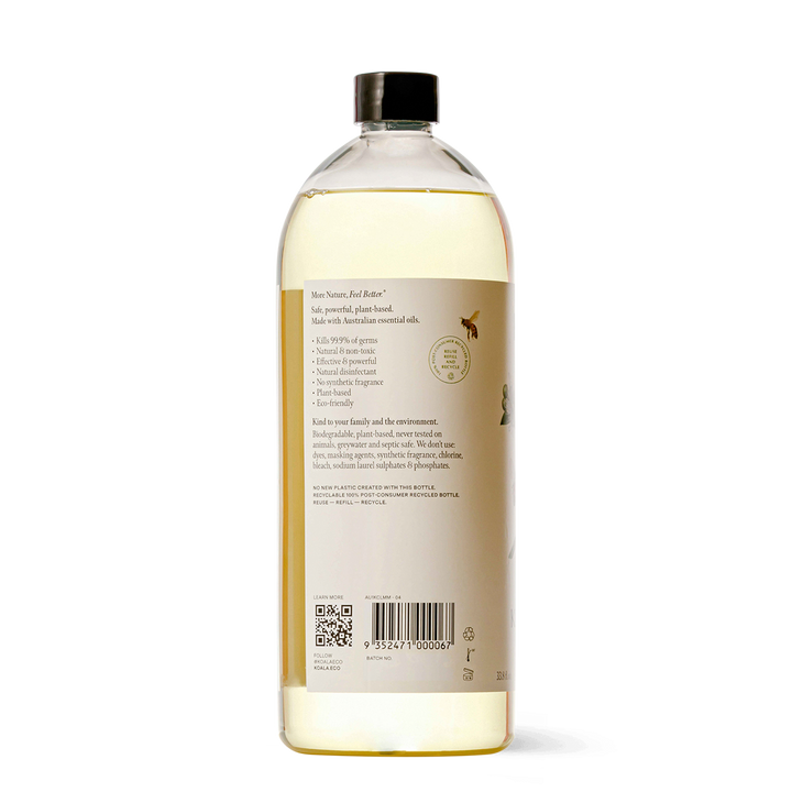 Natural Multi-Purpose Kitchen Cleaner Refill - Lemon Myrtle & Mandarin - 1L