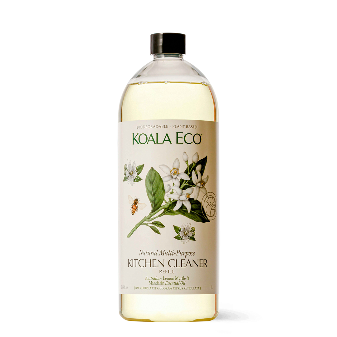Natural Multi-Purpose Kitchen Cleaner Refill - Lemon Myrtle & Mandarin - 1L