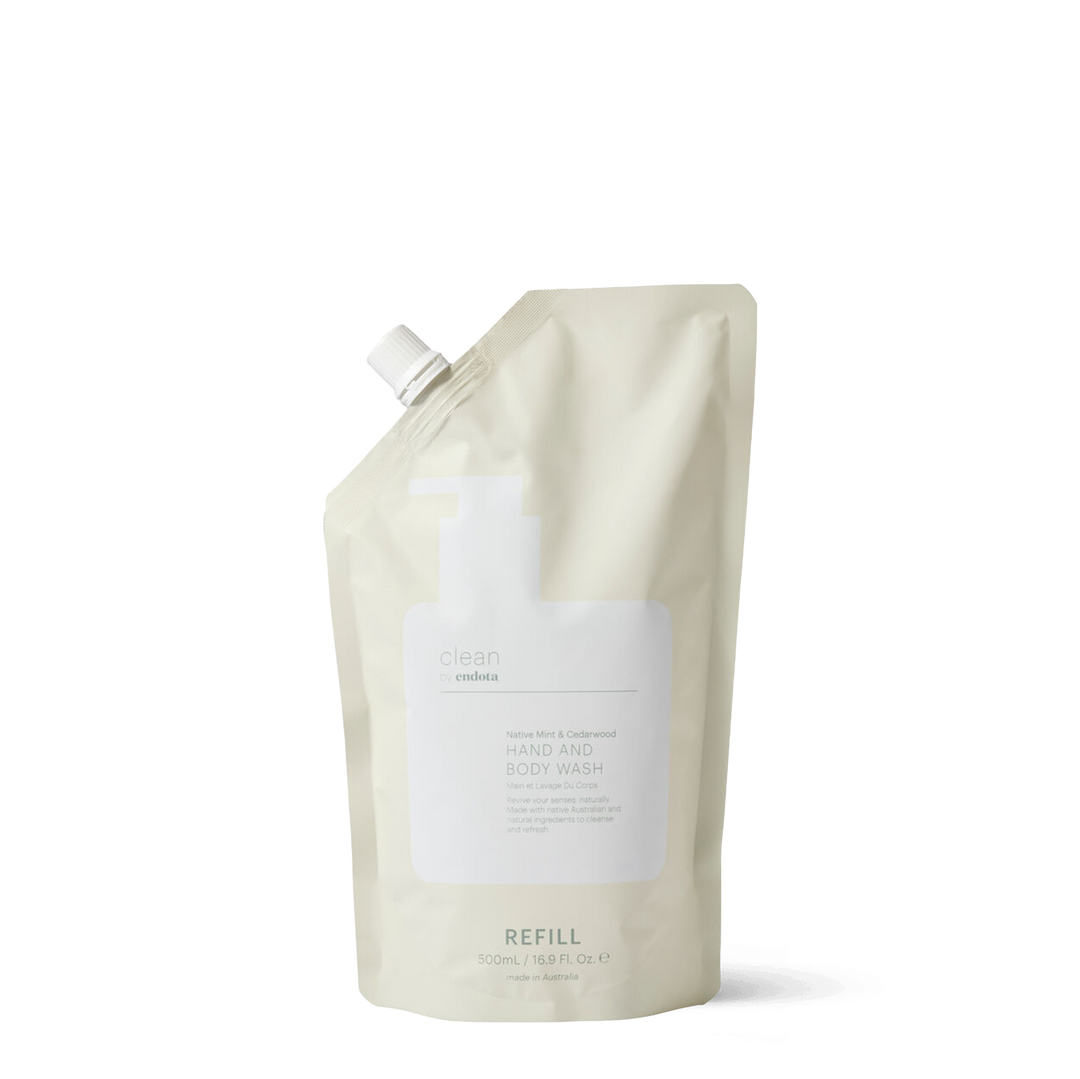 Native Mint & Cedarwood Hand & Body Wash Refill - 500ml