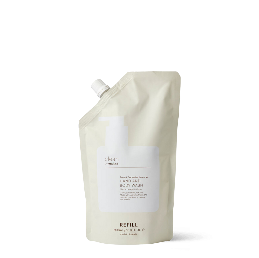 Rose & Tasmanian Lavender Hand & Body Wash Refill - 500ml