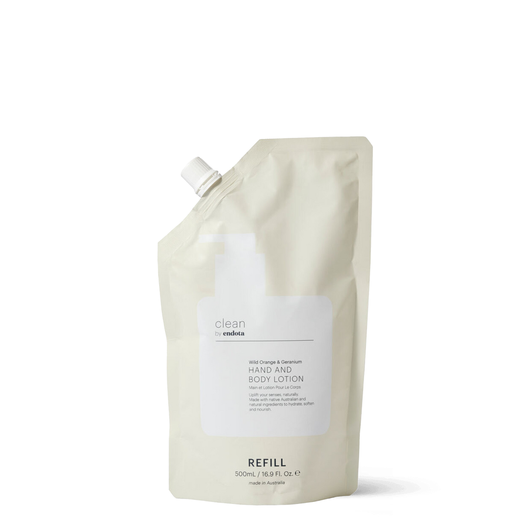 Wild Orange & Geranium Hand & Body Lotion Refill - 500ml