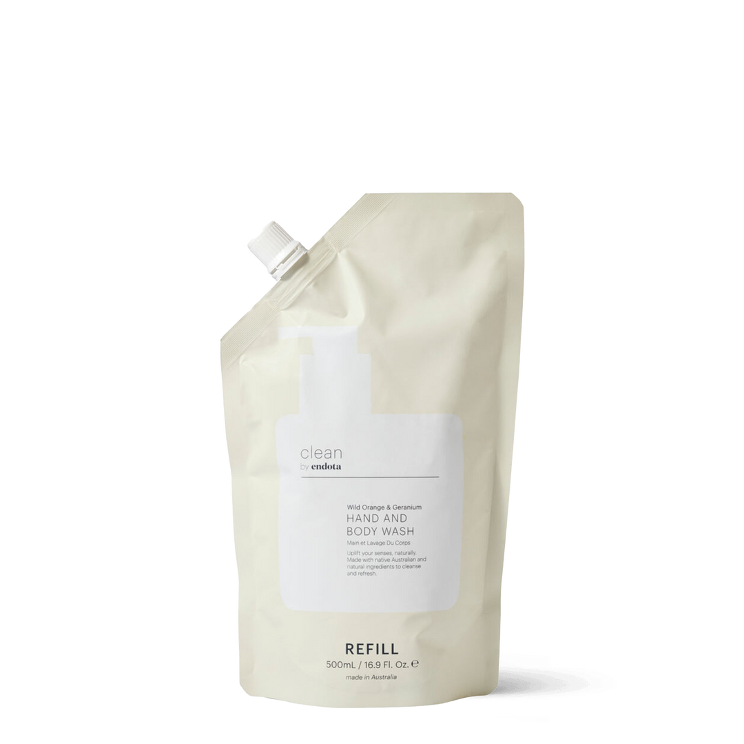 Wild Orange & Geranium Hand & Body Wash Refill - 500ml