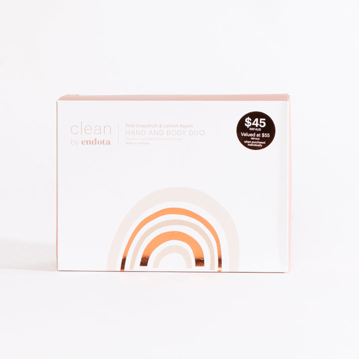 Pink grapefruit & Lemon Aspen Hand and Body Duo