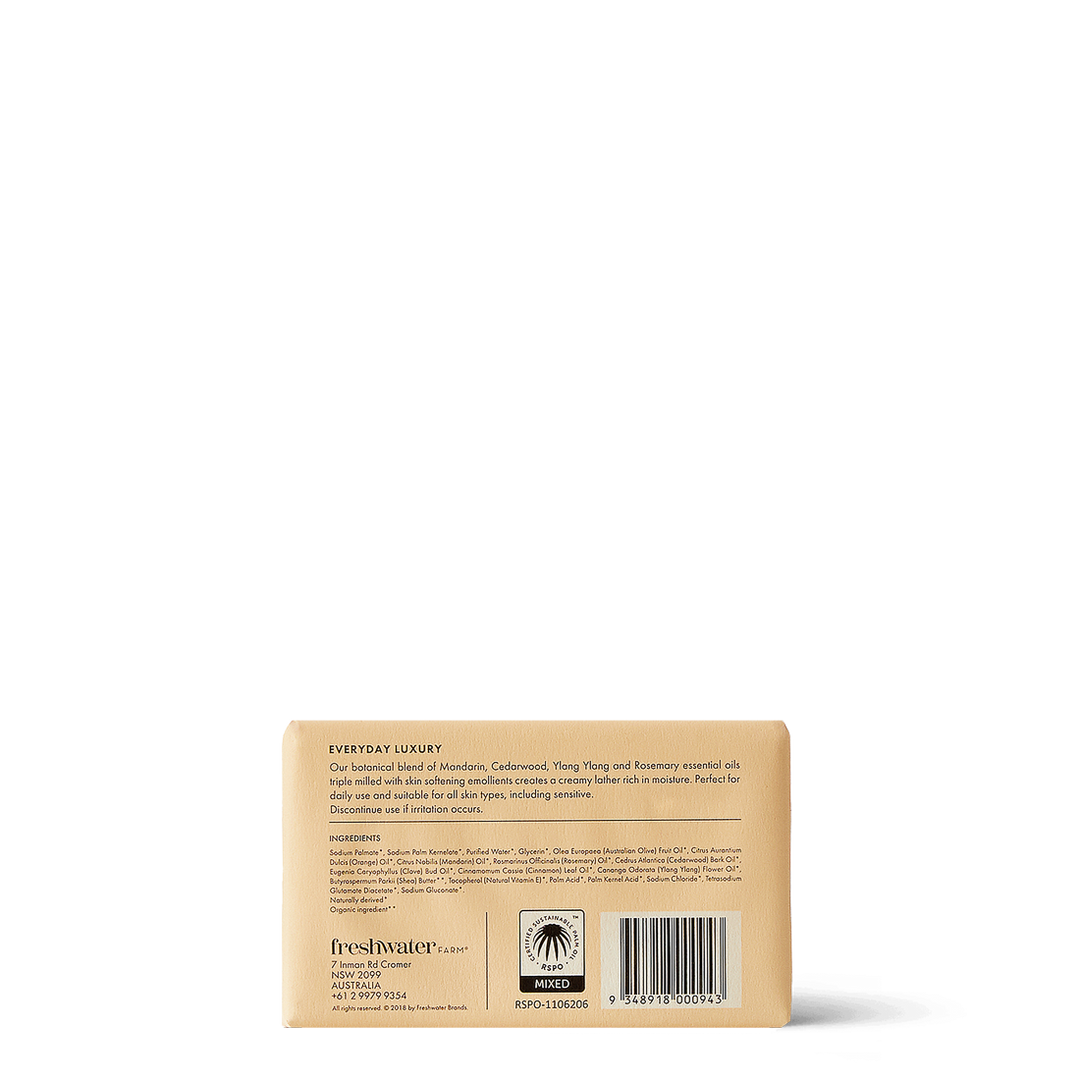 Body Bar - Mandarin & Cedarwood Oil - 200g