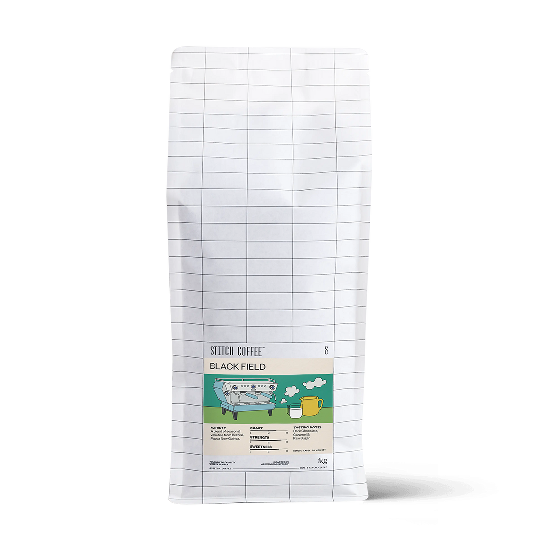 Black Field Blend Whole Bean Coffee - 1kg