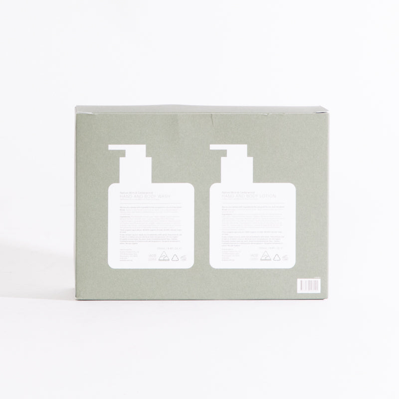 Native Mint & Cedarwood Hand and Body Duo
