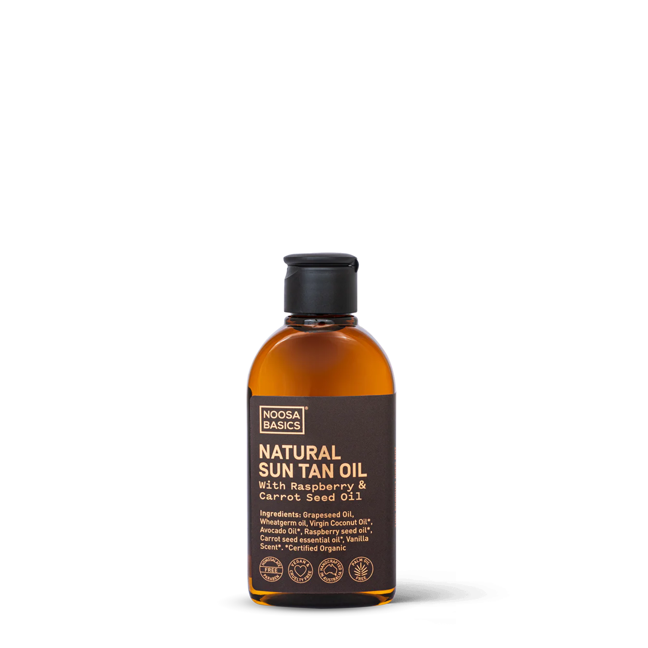 Natural Sun Tan Oil 125ml How We Roll Co.