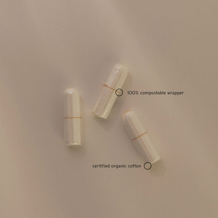 HWRco x Brook Gossen - Organic Cotton Super Tampons - 16 Pack