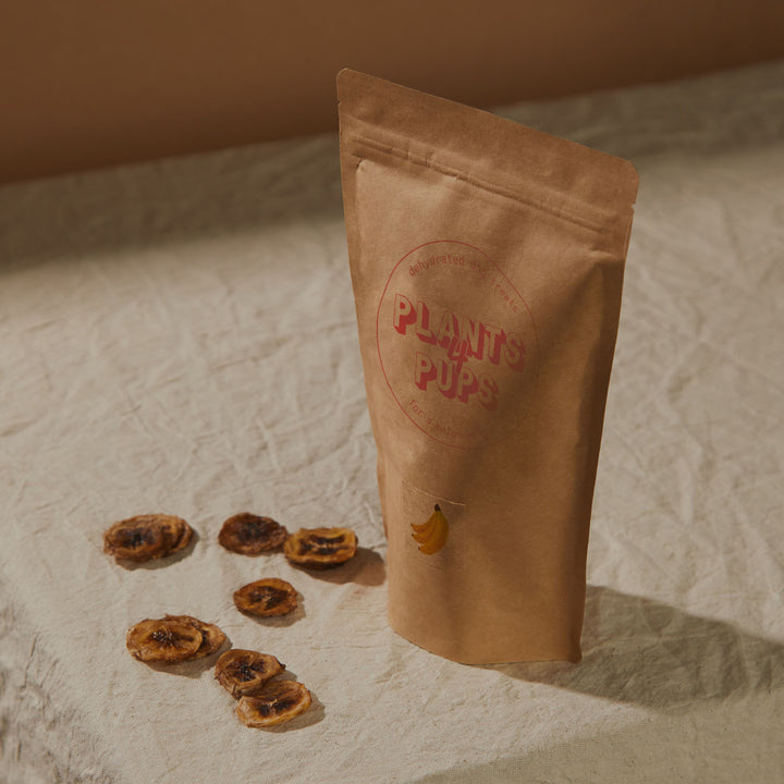 Banana Buttons Dog Treats - 140g