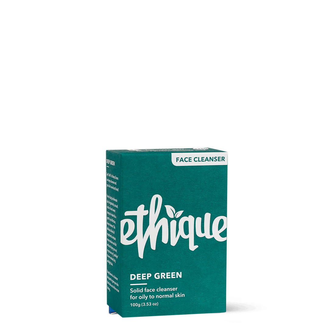 Solid Face Cleanser Bar - Deep Green - 100g