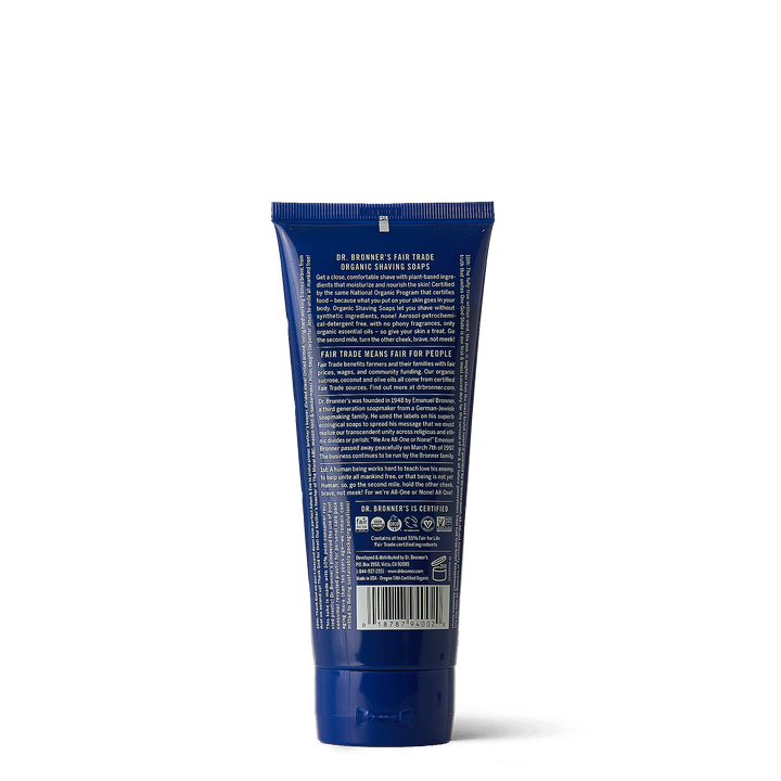 Organic Shaving Soap - Peppermint - 208ml