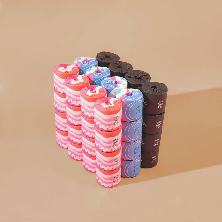 Rachael Sarra x HWRco - 100% Recycled 3 Ply Toilet Paper - 48 Rolls