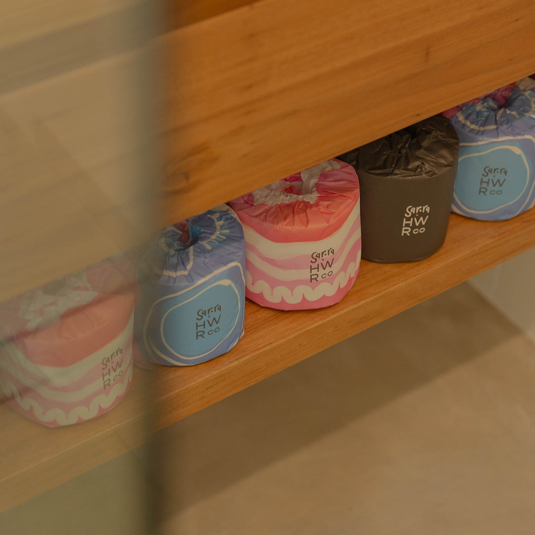 Rachael Sarra x HWRco - 100% Recycled 3 Ply Toilet Paper - 48 Rolls