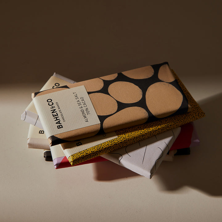 Almond & Sea Salt 70% Chocolate - 75g
