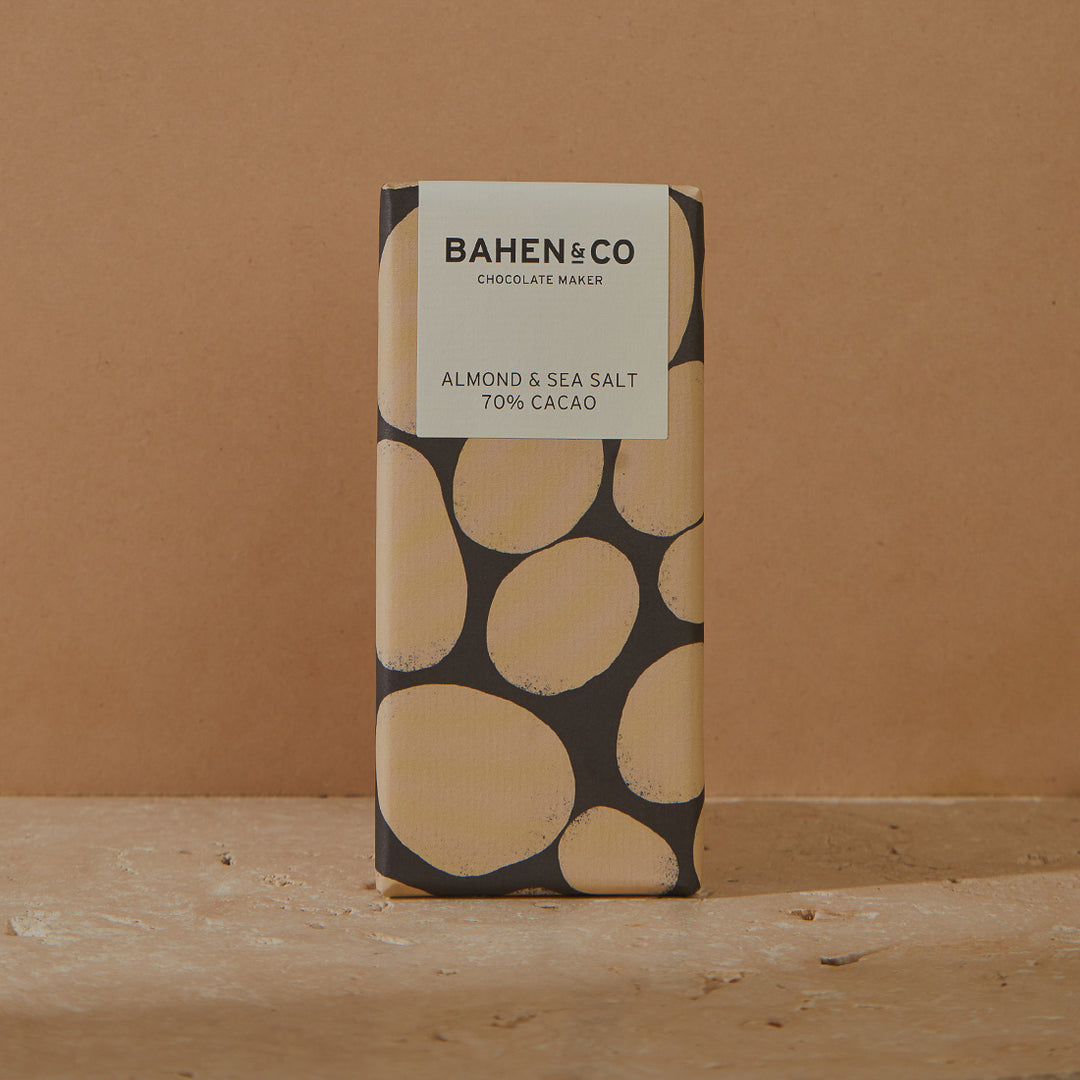 Almond & Sea Salt 70% Chocolate - 75g