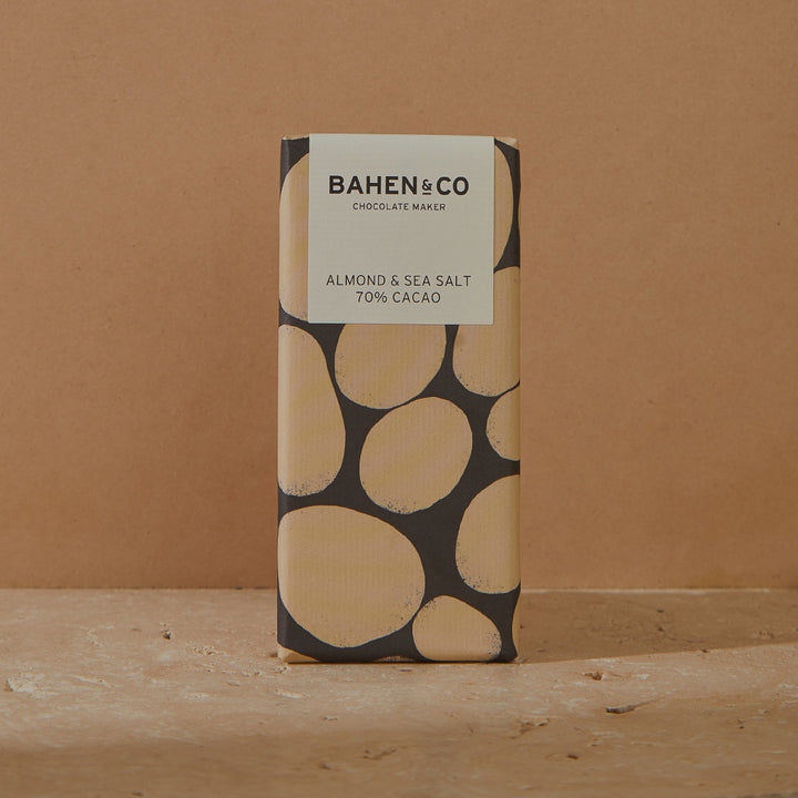 Almond & Sea Salt 70% Chocolate - 75g