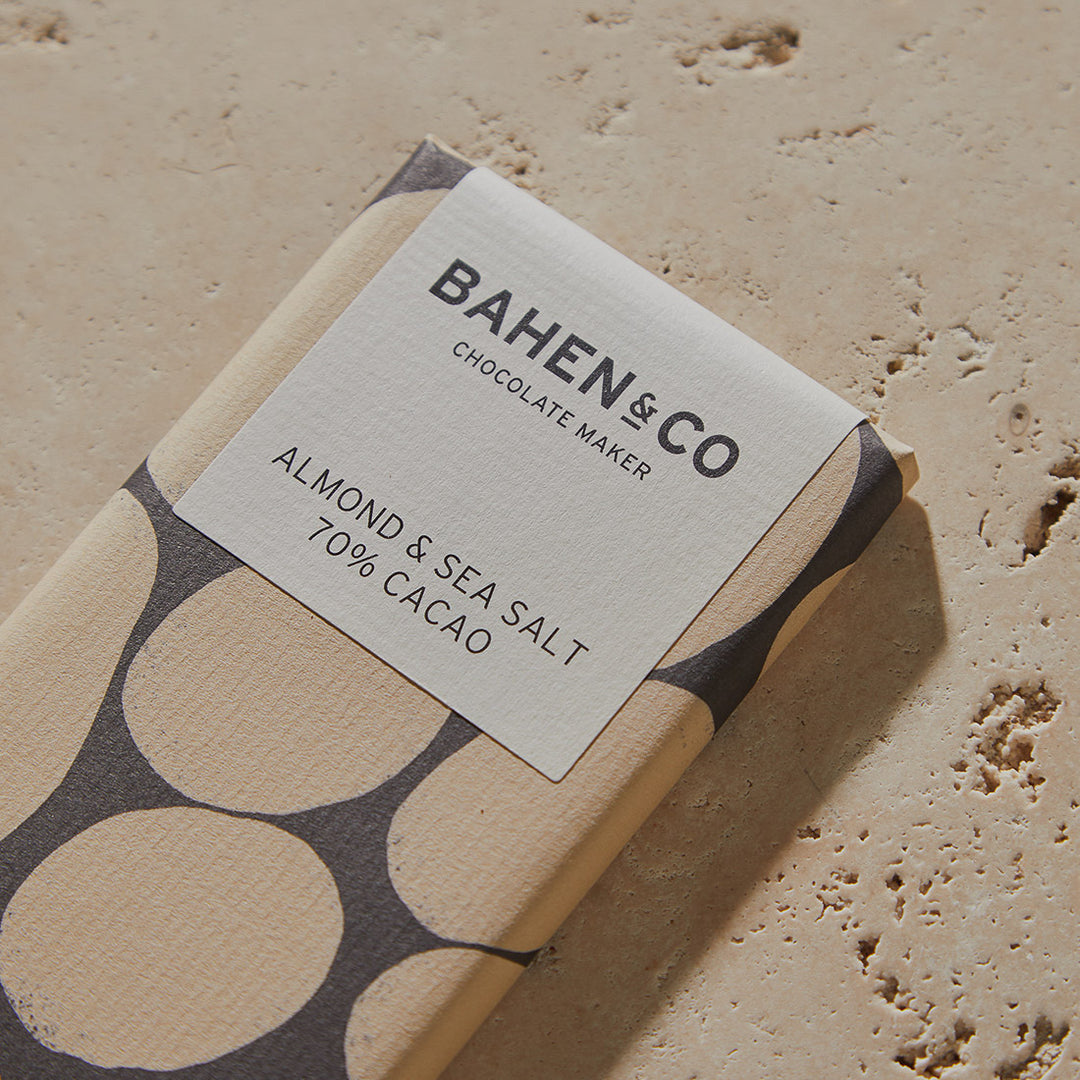 Almond & Sea Salt 70% Chocolate - 75g