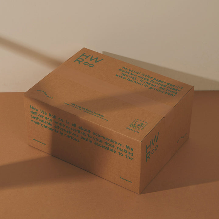 100% Recycled 3 Ply Double Length Toilet Paper - 24 Rolls