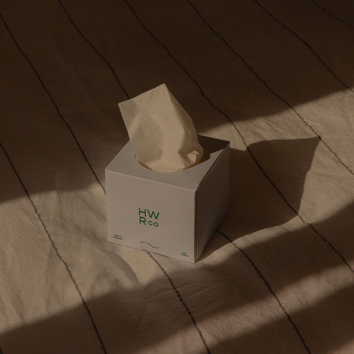 100% Bamboo 3 Ply Tissue - 12 Cubes