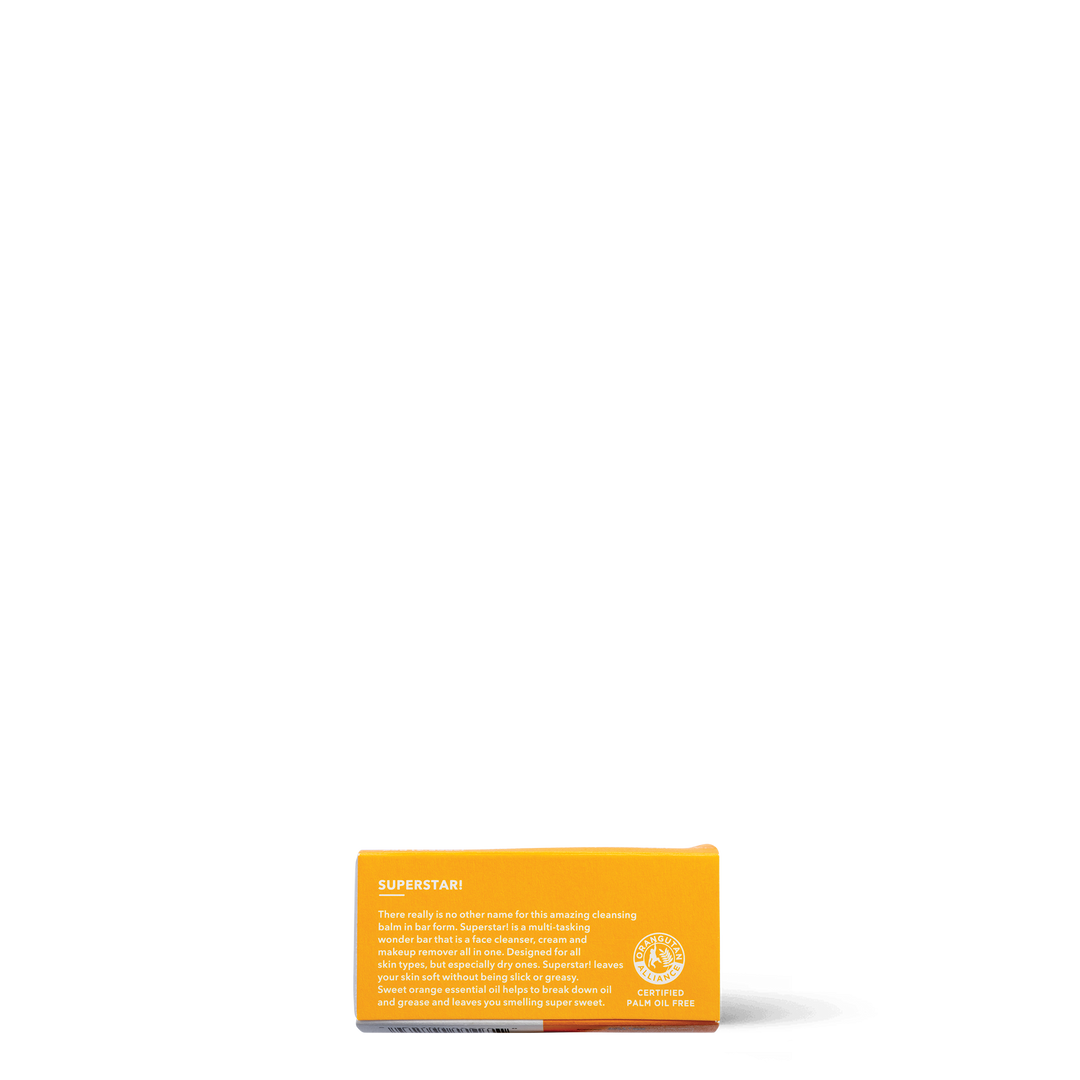 Solid Face Cleanser & Makeup Remover SuperStar! - 65g