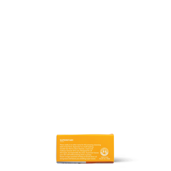 Solid Face Cleanser & Makeup Remover SuperStar! - 65g