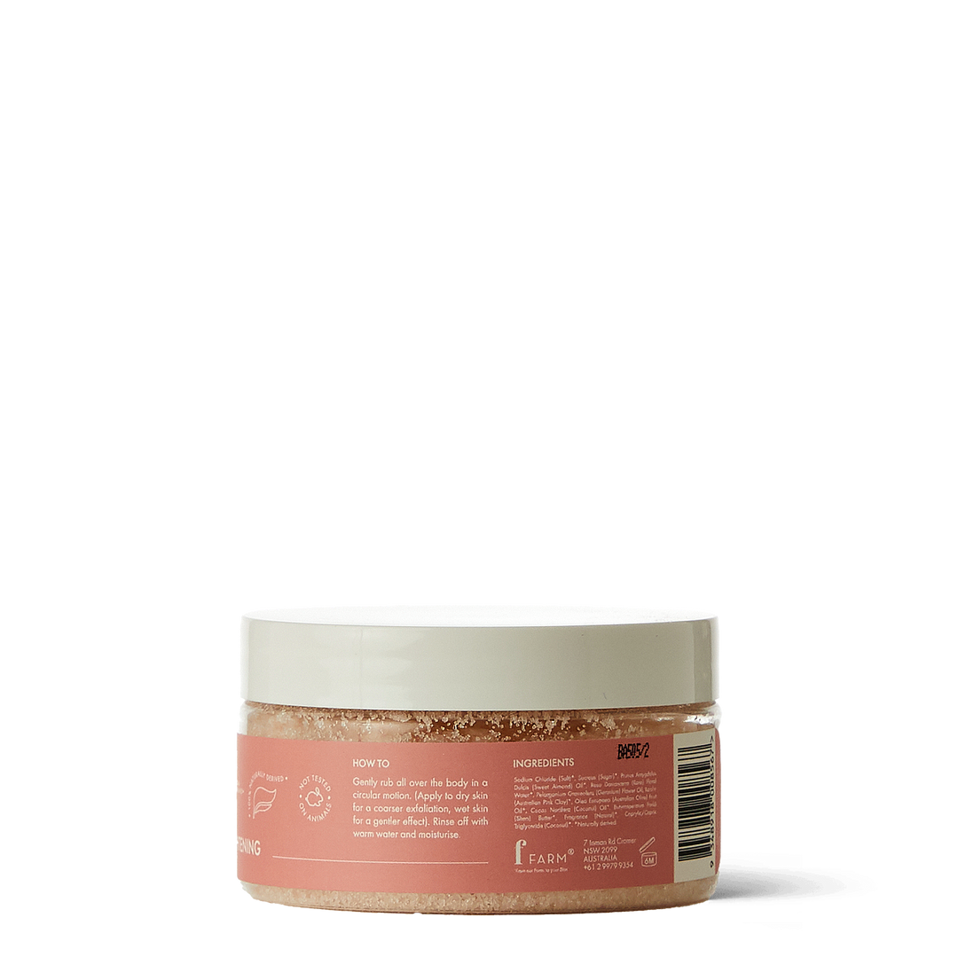 Body Scrub - Rosewater & Pink Clay