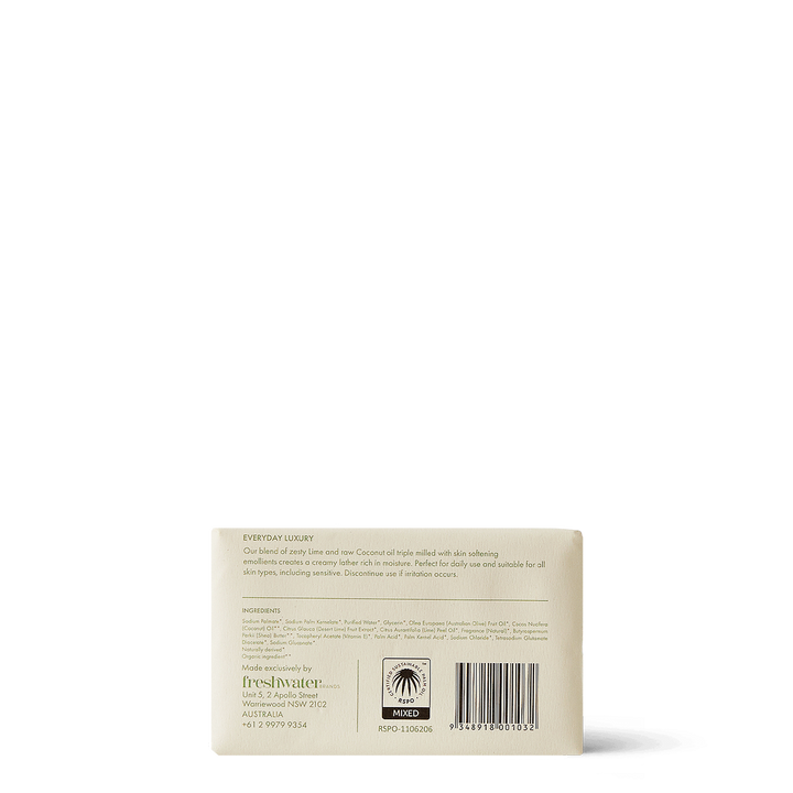 Body Bar - Coconut & Lime Oil - 200g