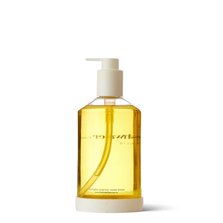 Refillable 500ml Glass Bottle - Lemon Myrtle + Manuka Honey Hand Wash