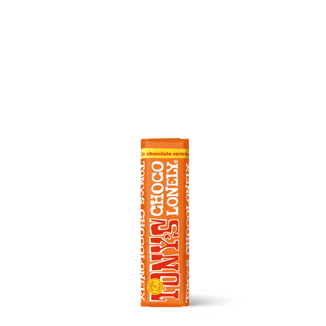 Tony's Chocolonely Milk Caramel Sea Salt Snack Size - 47g