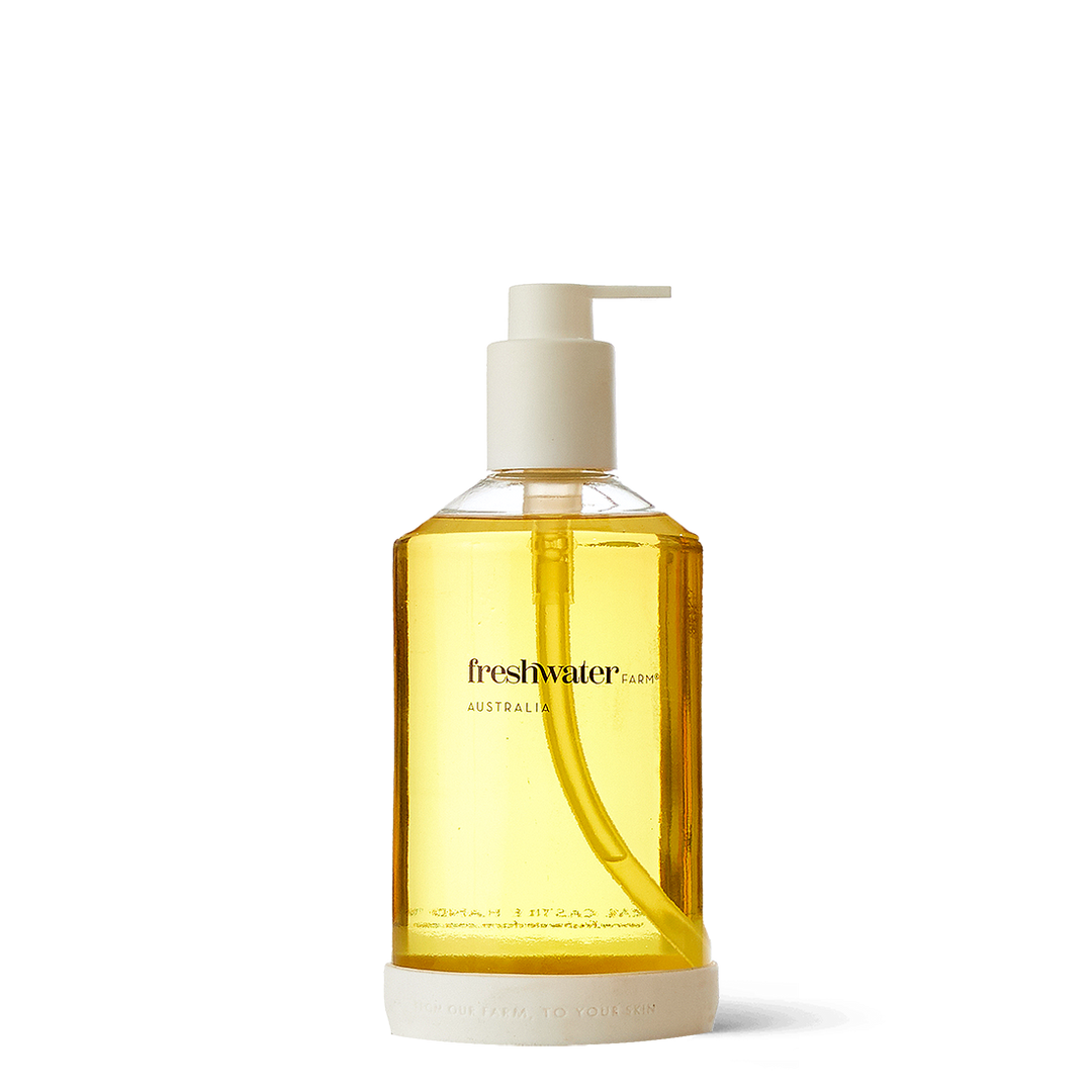 Refillable 500ml Glass Bottle - Lemon Myrtle + Manuka Honey Hand Wash