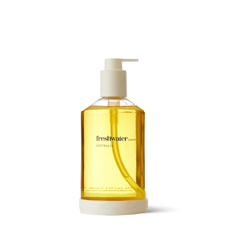 Refillable 500ml Glass Bottle - Lemon Myrtle + Manuka Honey Hand Wash