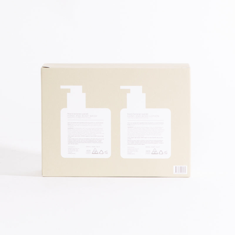 Rose & Tasmanian Lavender Hand and Body Duo
