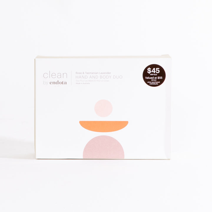 Rose & Tasmanian Lavender Hand and Body Duo