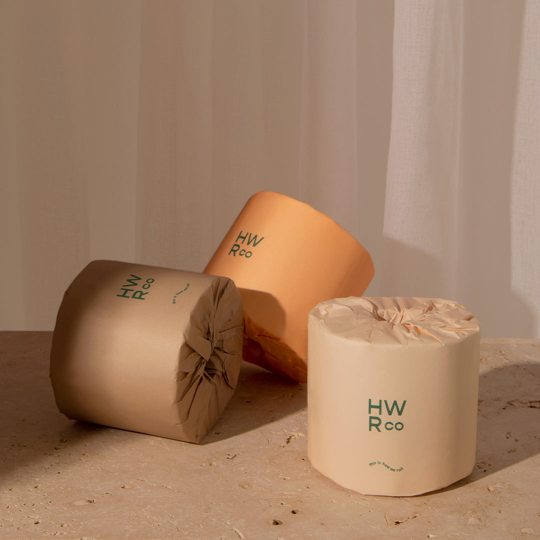 100% Bamboo 3 Ply Double Length Toilet Paper - 48 Rolls