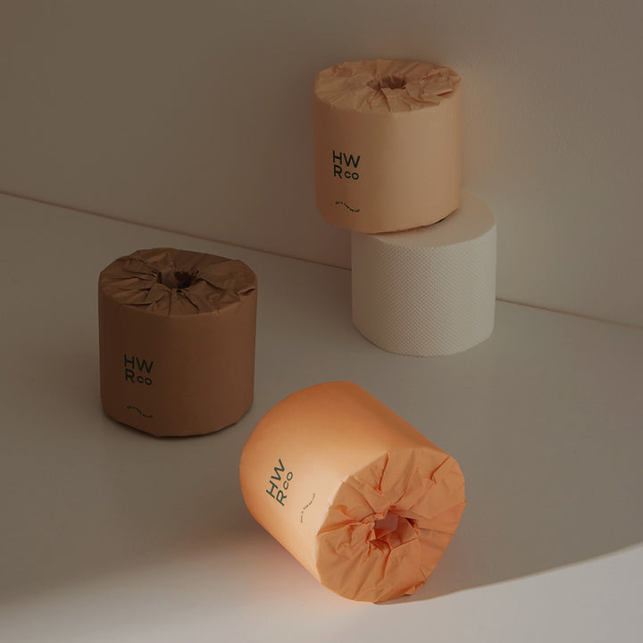 100% Bamboo 3 Ply Double Length Toilet Paper - 48 Rolls