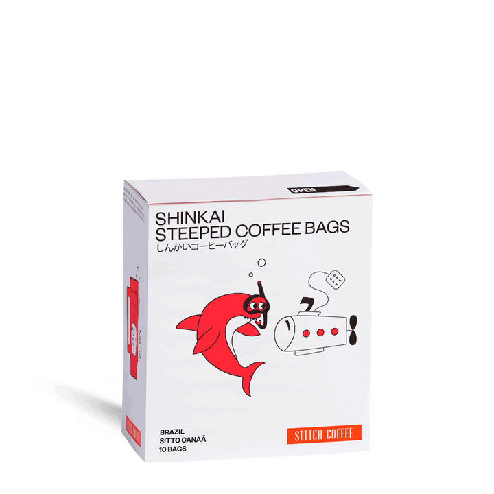 Ethiopia Shinkai Steeped 13g Coffee Bags - 10 Pack
