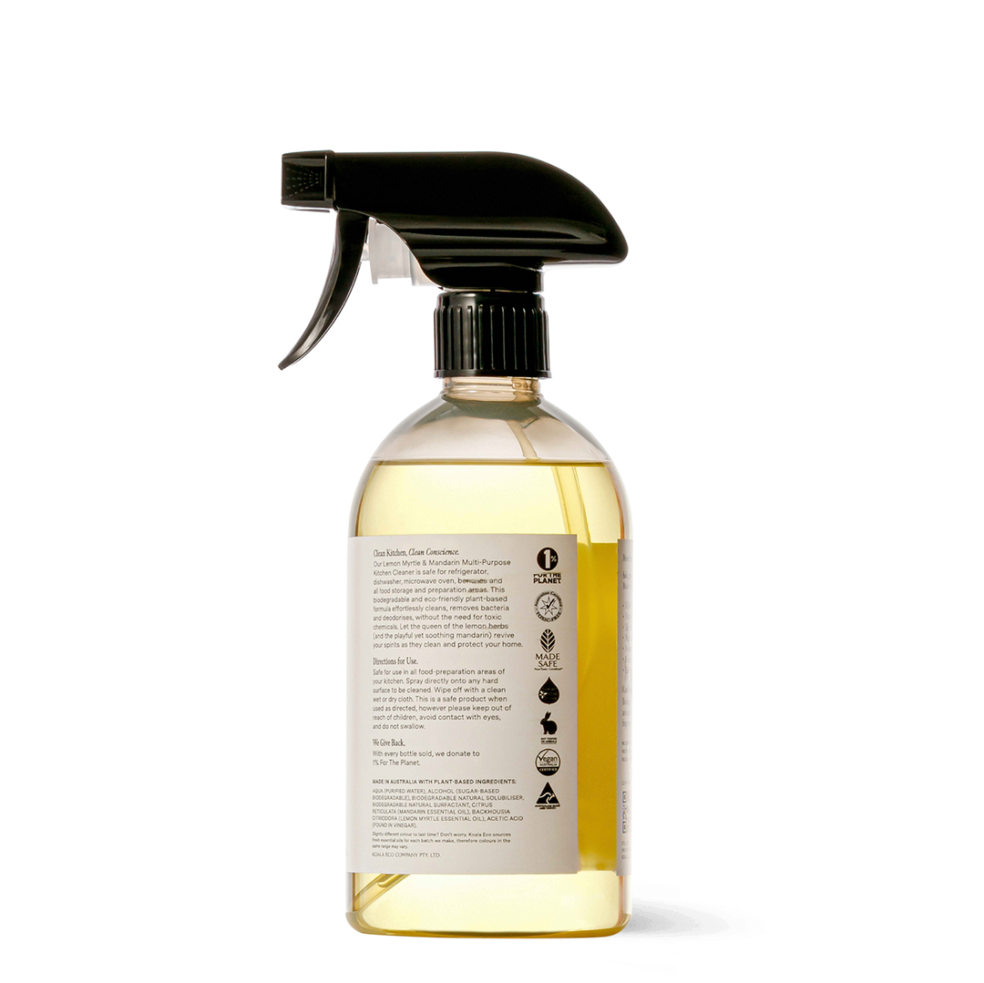 Multi-Purpose Kitchen Cleaner Spray - Lemon Myrtle Mandarin - 500ml