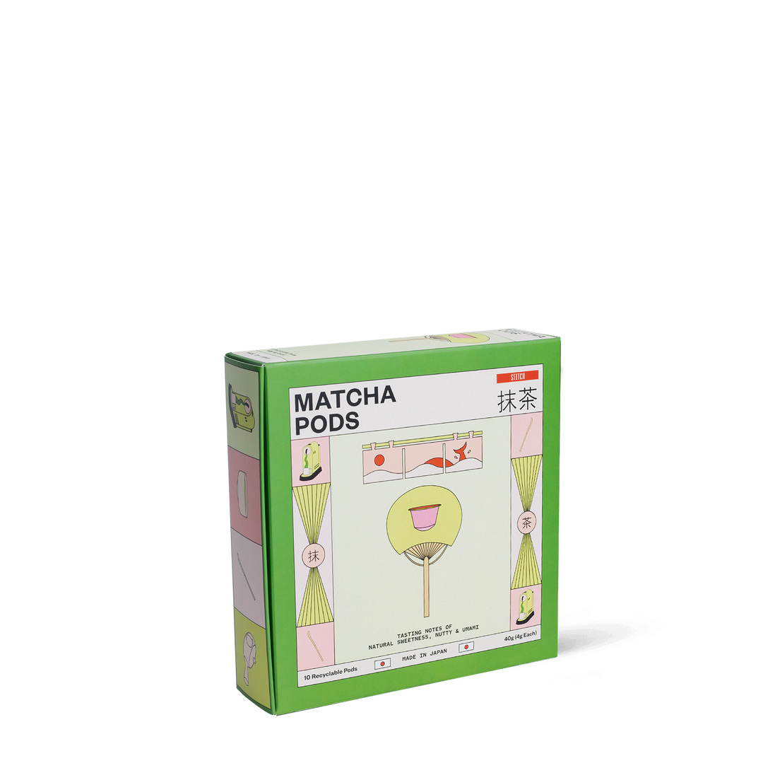 100% Compostable Nespresso Compatible Matcha Pods - 10 Pack