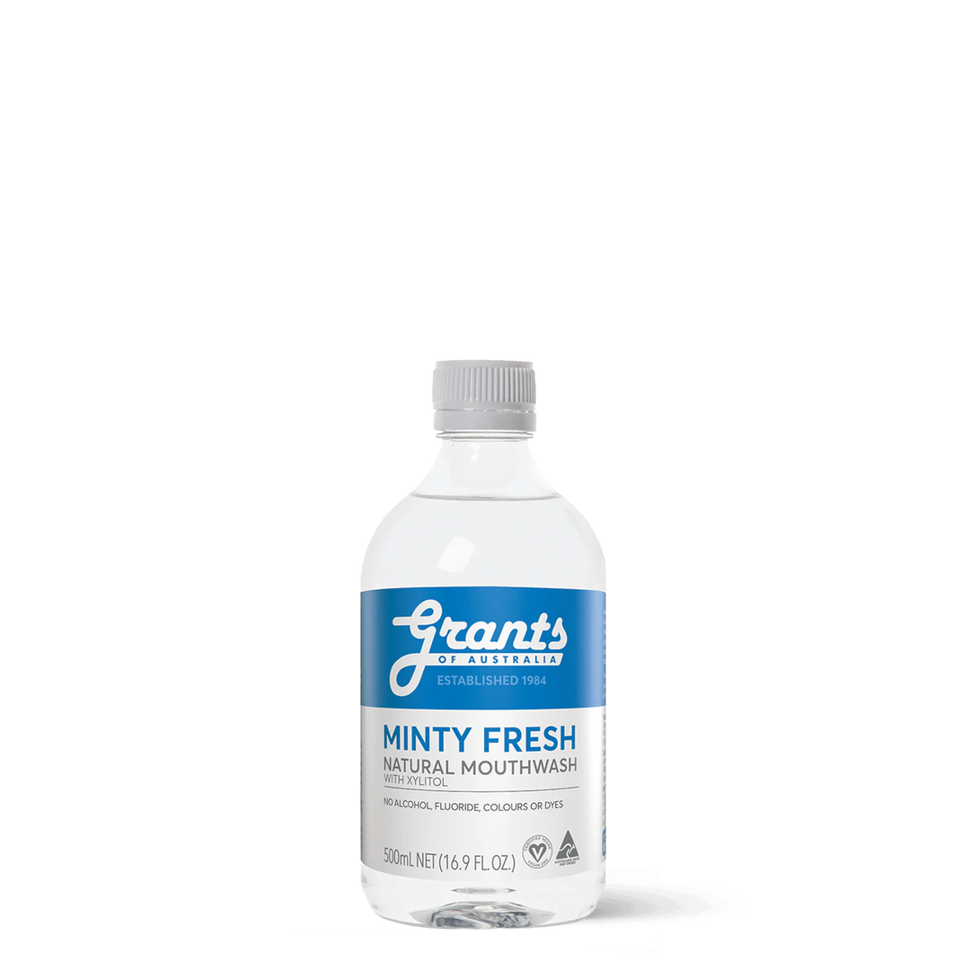 Minty Fresh Natural Mouthwash - 500mL