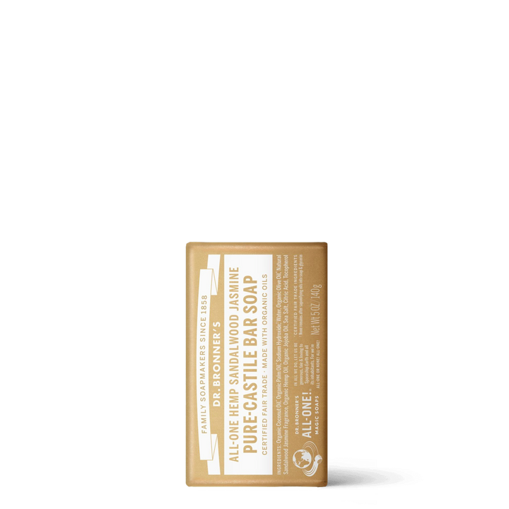 Pure Castile Bar Soap - Sandalwood Jasmine - 140g