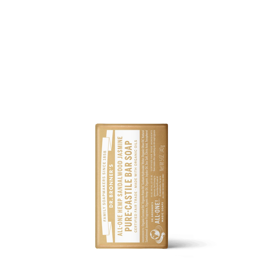 Pure Castile Bar Soap - Sandalwood Jasmine - 140g
