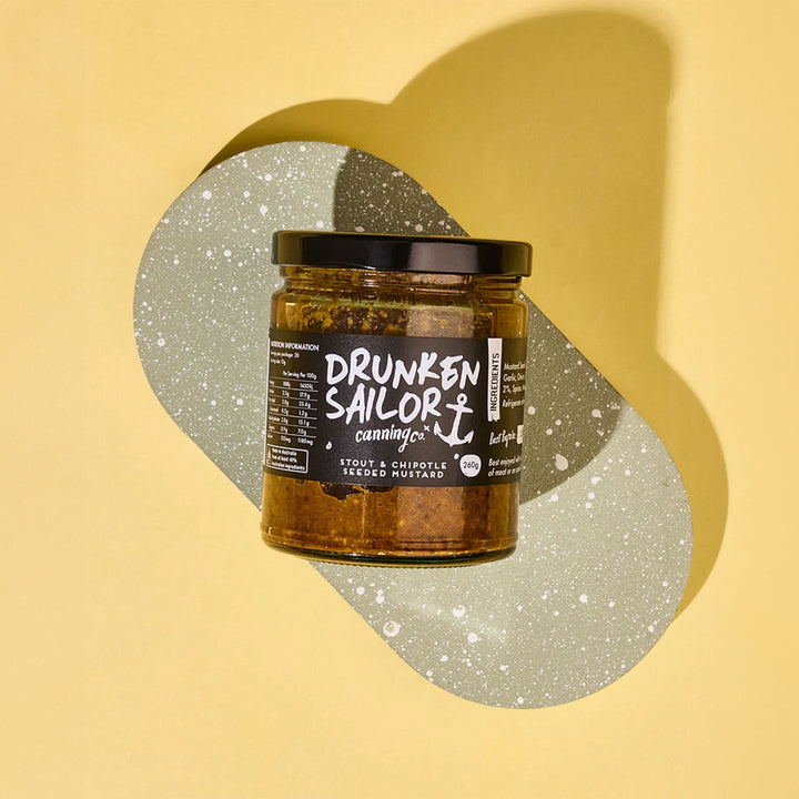 Stout & Chipotle Seeded Mustard - 260g