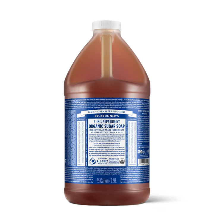 Organic Pump Soap Refill Peppermint - 1.9L