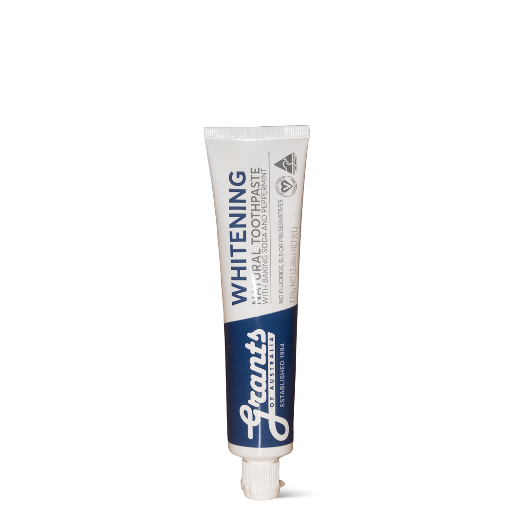 Whitening With Peppermint Fluoride Free Natural Toothpaste - 110g