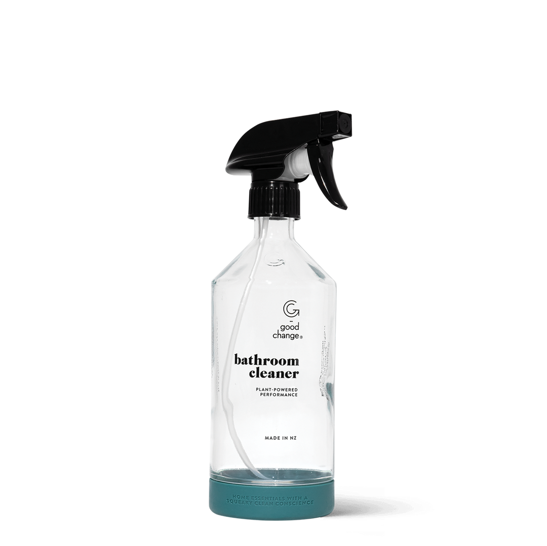 Glass Bottle with Spray Trigger Bathroom Cleaner - 500ml