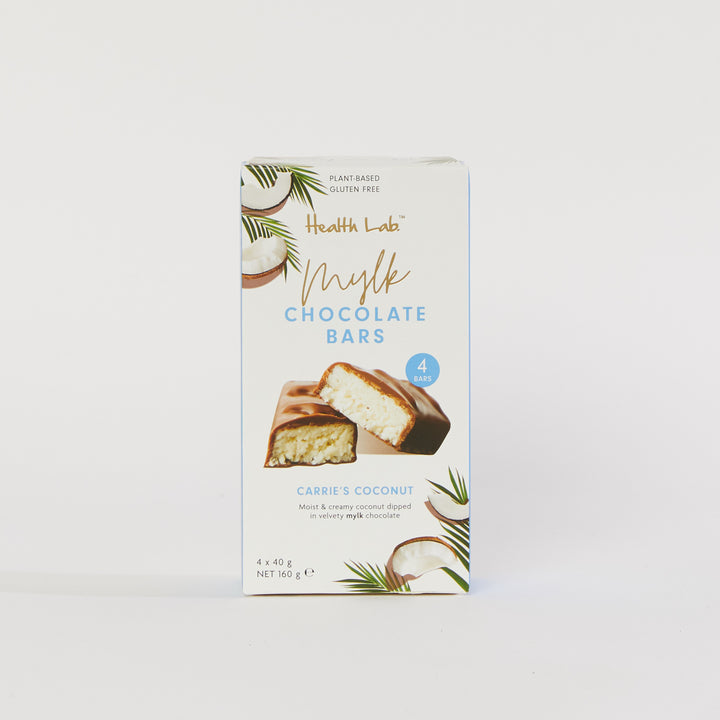 Carrie's Coconut Mylk Chocolate Bars - 4 Pack