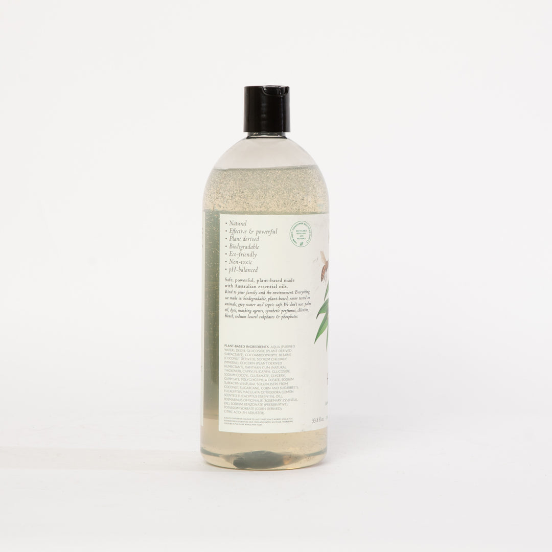 Natural Hand Wash Refill - Lemon Scented Eucalyptus & Rosemary - 1L