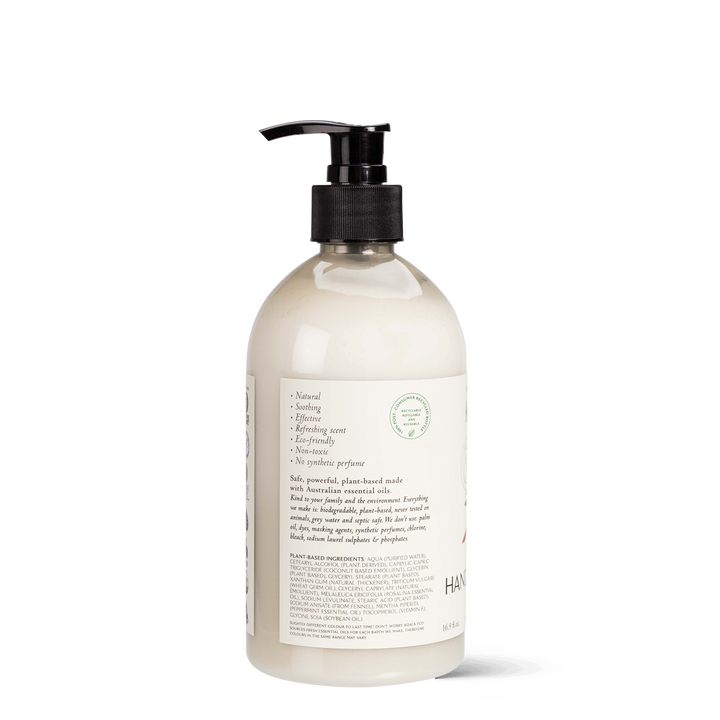 Natural Hand & Body Lotion - Rosalina & Peppermint - 500ml