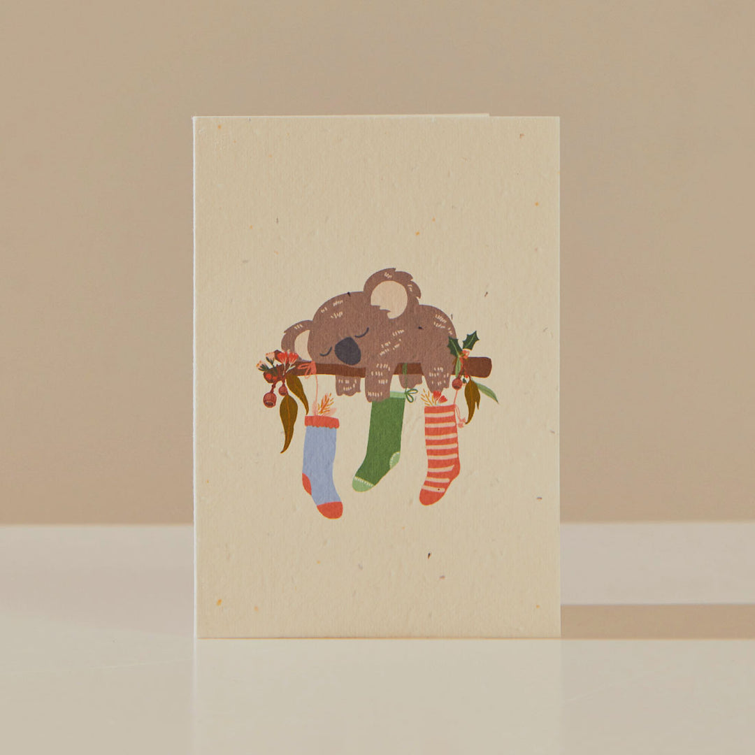 Exclusive to HWR Silent Nights Christmas Plantable Card