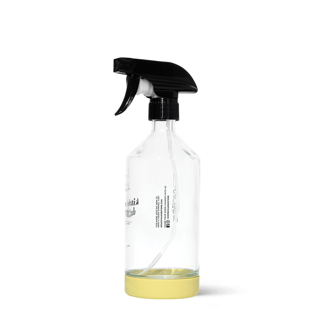 Glass Bottle with Spray Trigger Kitchen Cleaner - 500ml